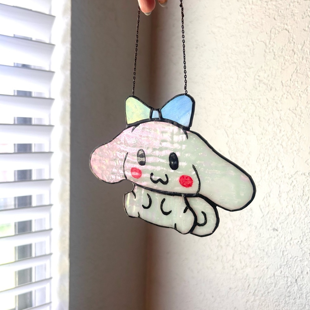 Cinnamoroll Stained Glass Suncatcher